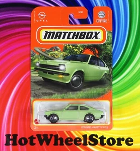 2024 Matchbox   Green   1975 OPEL KADETT C GT/E  Card #40   MB14-050924 - Picture 1 of 7