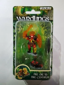 Fire Orc & Fire Centipede - D&D - Wizkids Wardlings Miniatures Pre-Painted - Picture 1 of 2