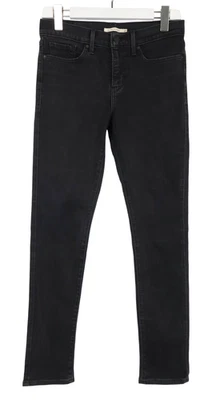 LEVI'S 311 Shaping Skinny Jeans Women's W27/L30 Clean Black Zip Fly Stretch - Image 1 of 4