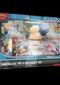 Pokemon Snorlax Ex & Blissey Ex Special Collection Box (NEW & SEALED) - Picture 1 of 1