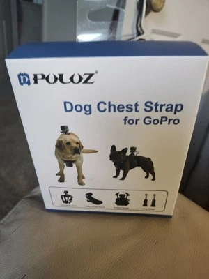 Dog Chest Back Strap Camera Mount GoPro Hero Fixed Sport Record Fetch Accessory - Image 1 of 4