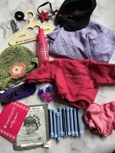 Huge Lot Of Assorted American Girl Clothes And Hair Accessories - Picture 1 of 5