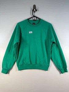 BNWT Gap Womens Crewneck Pullover Fleece Sweatshirt Green Sz XXS 19.5x23 - Picture 1 of 9