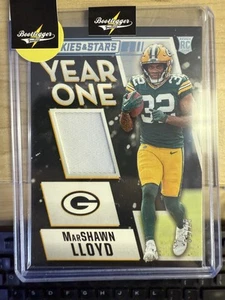2024 Panini Rookies & Stars #YO-MLD MarShawn Lloyd Year One Prime #/25 - Bild 1 von 2