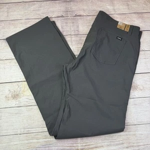 Prana Pants Mens 38x36 Gray Brion II Straight Fit Stretch Hiking Outdoors - Imagen 1 de 14