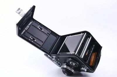 Rolleiflex 2.8F "Telos" - Carl Zeiss Planar 80 mm f/2.8 - Flat Glass RARE et dos - Photo 1/4