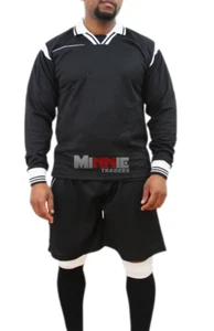 Fußball Soccer offizielles Herren Schiedsrichter komplettes Set kurz/langärmlig Sportbekleidung - Bild 1 von 4