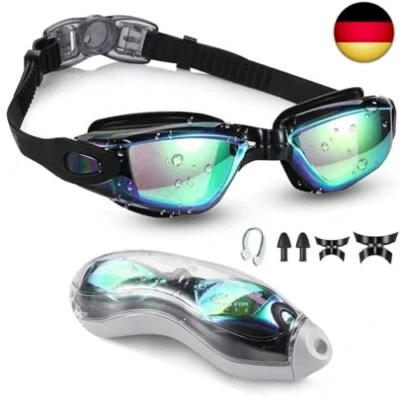 Moseem Schwimmbrille für Herren Damen Kinder, Taucherbrille Kinder 10 Jahre und