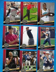 Michael Jordan 2009 Upper Deck 20th Anniversary Lot 150 Diff Tom Brady Tiger! ! - Bild 1 von 1