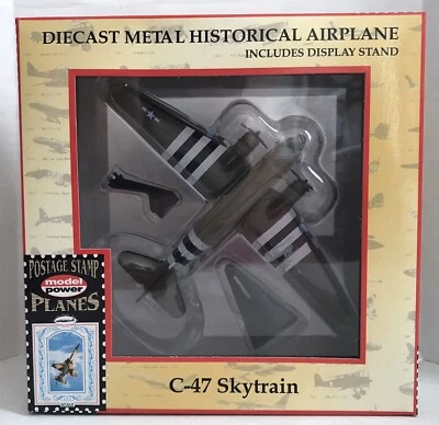 Model Power Postage Stamp Planes 1/144 C-47 SKYTRAIN ‘THE ARGONIA’ 5558 USAAF - Image 1 of 4