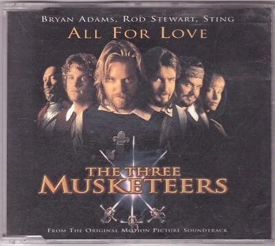 Bryan Adams + Rod Stewart + Sting - All For Love (Maxi-CD 1994) - Bild 1 von 2