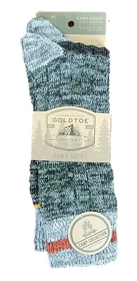 GOLDTOE Signature 2PK Men's Crew Socks Limited Edition Camp Socks, Size 6-12.5 - Image 1 of 2
