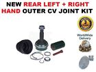 For Toyota Rav 4 2.0Dt 2001-2006 New Rear Left + Right Hand Outer Cv Joint Kit