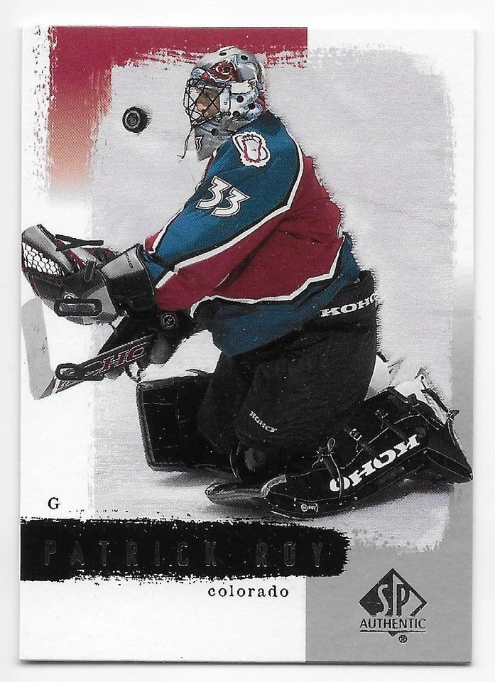00/01 SP AUTHENTIC BASE Hockey (#1-90) U-Pick From List - Image 1 of 1
