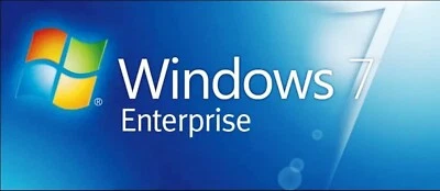 Windows 7 Enterprise  w/ SP1 32 & 64 bit Full Version DVD w/ 3 Keys License - Image 1 of 2