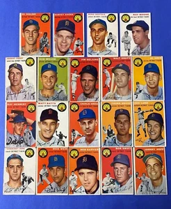 1954 Topps Detroit Tigers Complete Team Set---VG/VG+--Al Kaline RC—19/19 - Picture 1 of 9