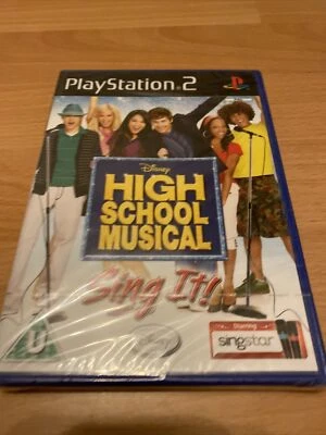 High School Musical: Sing It - PS2 PlayStation 2 Game Disney Brand New & Sealed - Image 1 of 2