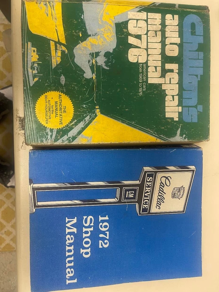 Cadillac Deville Seville Fleetwood Eldorado 1972 juego manual de taller de servicio fabricante de equipos originales Foto 1 de 4