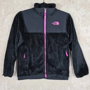 The North Face Fleece Jacket Girls Medium Outdoors Classic Denali High Pile - Picture 1 of 7