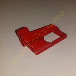 1x Lego 32528 Technic, Panel Fairing # 6 Small Short, Large Hole, Side B - Red - Imagen 1 de 1