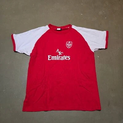 Camisa de fútbol vintage Clique Arsenal roja manga corta Thierry Henry para hombre talla XL Foto 1 de 4