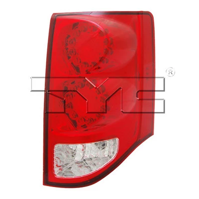 Conjunto de luces traseras laterales derechos TYC NSF para Dodge Grand Caravan modelos 2011-2014 Foto 1 de 3
