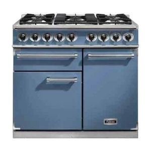 Ex Display Falcon Deluxe Dual Fual Range Cooker Oven F1000DXDFCA/NM blue BR2215 - Picture 1 of 11