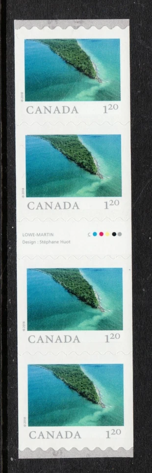 2018 - #3067ii Inscribed Coil - From Far & Wide, Point Pelee National Park cv$11 - Image 1 of 1