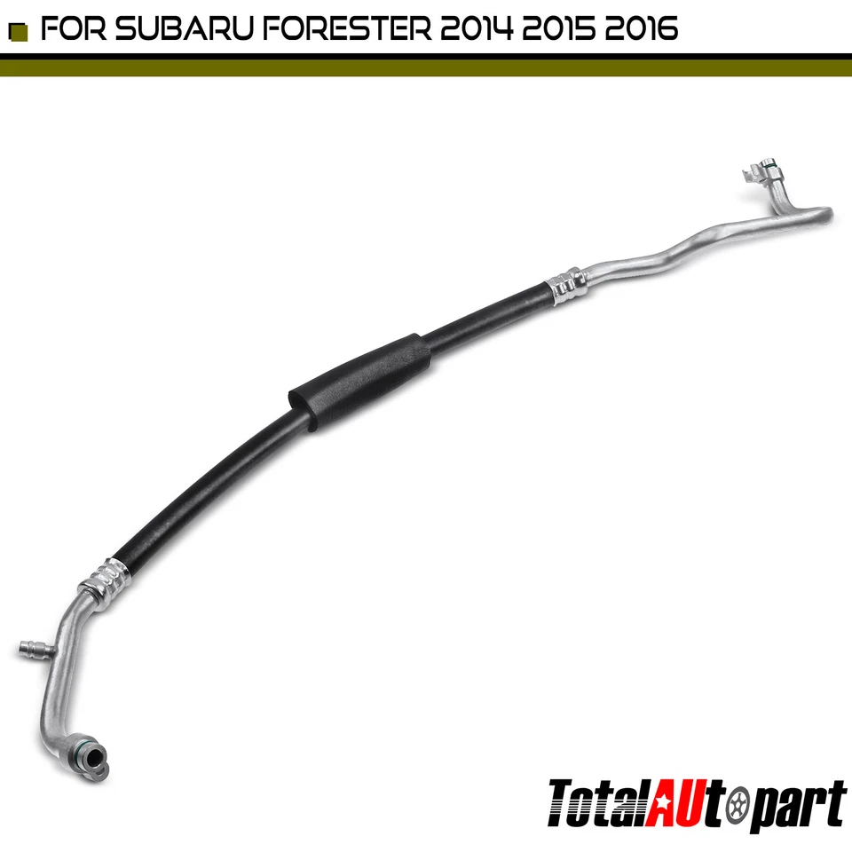 Línea de succión de manguera de refrigerante de aire acondicionado para Subaru Forester H4 2,5 L baja presión Foto 1 de 4