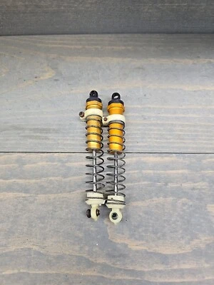 Amortiguadores traseros vintage Team Associated RC10T B sello dorado 10t #2 Foto 1 de 4