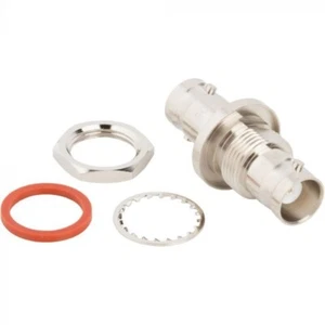 (2 PIEZAS) ADAPTADOR JACK BNC A JACK BNC, UG-492A/U, AMPHENOL, 50 OHM - Imagen 1 de 4