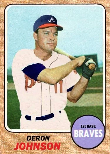 DERON JOHNSON 68## BUY 5 GET 1 FREE ## or 30% OFF 12 OR MORE - Image 1 of 1