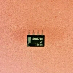 National Semiconductor Corp. #LF356BN 8-Pin DIP Monolithic Jet OP Amp, Qty 3 NEW - Picture 1 of 3