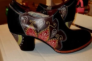 Spring Step L`Artiste Women's Zami Shootie Dark brown EU B 37 / US 6.5-7 - Picture 1 of 11