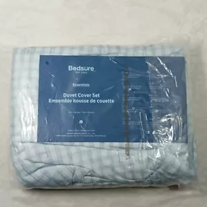 Bedsure Duvet Set Leaf Print Twin 68 x 90 Cover Set - Picture 1 of 9