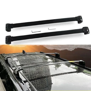 2Pcs Stainless Steel Cross Bars Fit for Land Rover Defender 2D 90 2020 2021 2022 - Picture 1 of 9