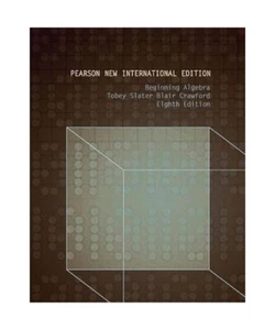 Beginning Algebra: Pearson New International Edition, Jennifer Crawford - Bild 1 von 1