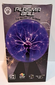 Kicko Blue Plasma Ball - 7 Inch - Touch and Sound Modes - AC Adapter - Picture 1 of 4