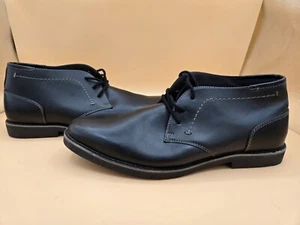 Sonoma Menʻs Black Dress Shoes Lace Up Size 13 M Khols - Picture 1 of 9
