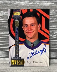1994 Signature Rookies Tetrad Autographs #109 Sergei Klimentiev #2692/7750 - Bild 1 von 3