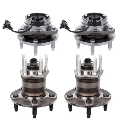 Cojinetes de cubo de rueda delanteros traseros Pickoor 4X para Chevrolet Cobalt HHR Malibu Foto 1 de 4