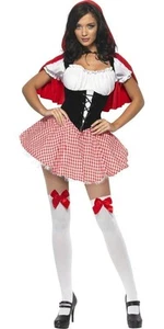 Smiffys Fever Red Riding Hood Costume, Red (Size L) - Picture 1 of 3