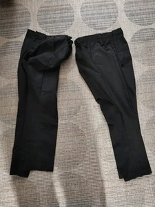 John Lewis ANYDAY Boys Slim Fit School Trousers,Pack of 2, Grey, 9 Years - Picture 1 of 6
