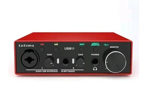2023 La Ponva USB Audio Interface for Pc and Mac, 24Bit/192kHz High-Fidelity - Picture 1 of 10