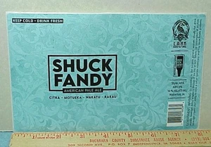 Lark Brewing Label #15 SHUCK FANDY AMERICAN PALE ALE - Iowa - Bild 1 von 1