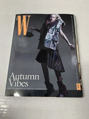 W Korea MAGAZINE Jeon Somi September 2021 WOMAN COVER Autumn Vibes-RARE!! Foto 1 de 4