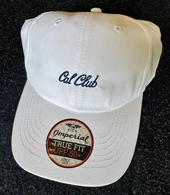 California Golf Club (Cal Club) of San Francisco - NEW - White Imperial Hat - Image 1 of 3