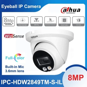 Dahua Original 8MP Full-color Dual Light IPC-HDW2849TM-S-IL Turret POE IP Camera - Picture 1 of 9