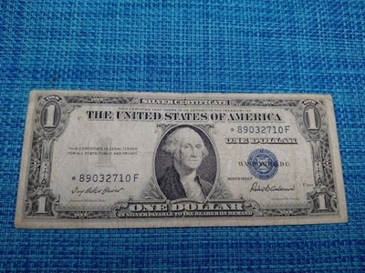 🇺🇸 United States Dollar 1935F FR-1615*   Silver Certificate 111625-20 - Image 1 of 3