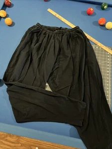 Pantalon de muscle/gym homme vintage International L noir baggy jambes larges conique année 2000 - Photo 1/7